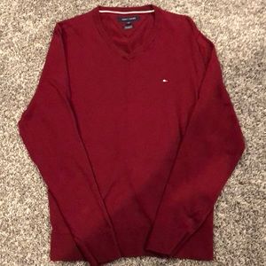 Medium maroon Tommy Hilfiger Cashmere sweater